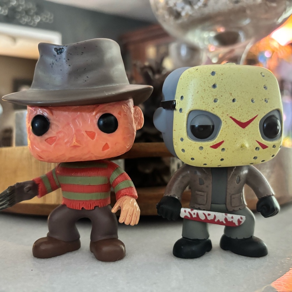 Jason and Freddy Funko Pop Figures